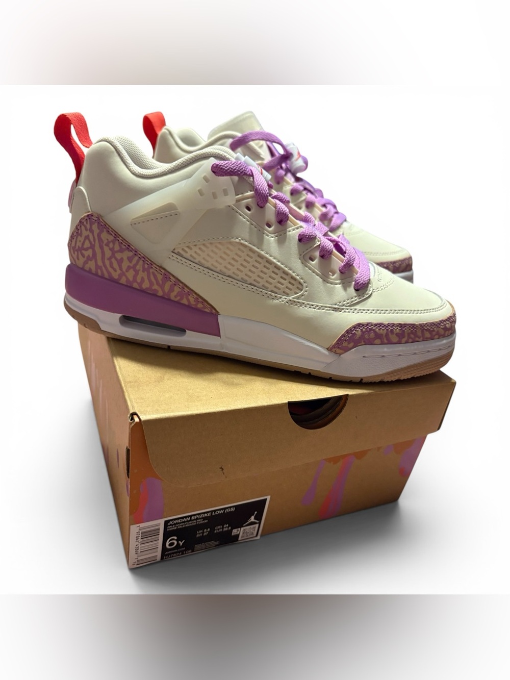 Nike Jordan Spizike Low GS 'Lola Bunny' sneakers 6Y NWB